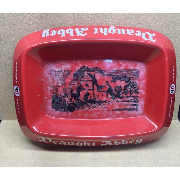 Abbey Other - Draught Abbey Shepherd Neame Red Ashtray.